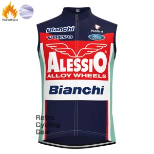 2004 Bianchi Fleece Retro Cycling Vest