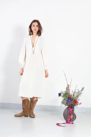 Anna Shawl Collar Dress