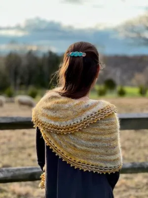 Beescape Shawl Pattern