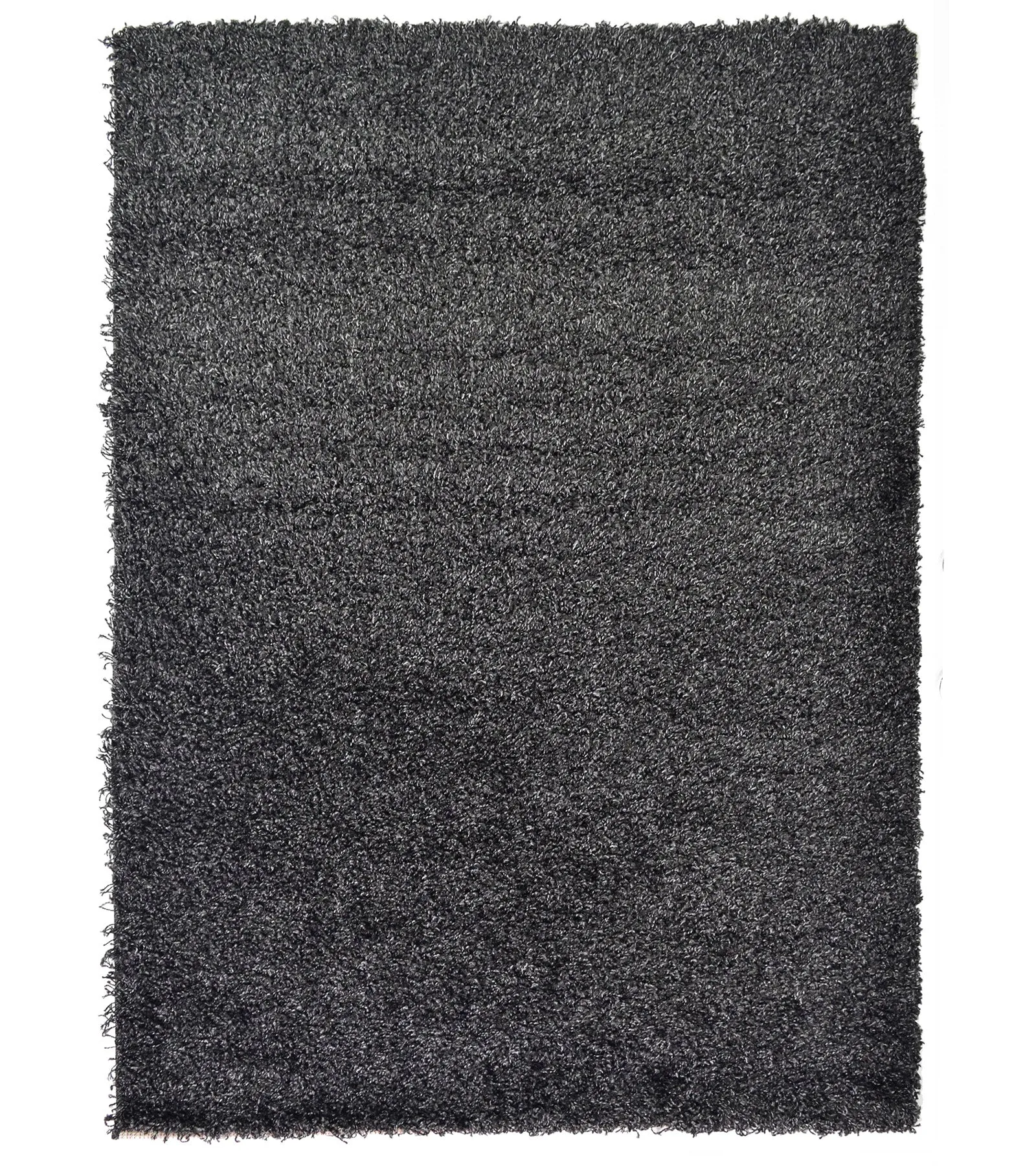 Charcoal Thick Shaggy Rug - California