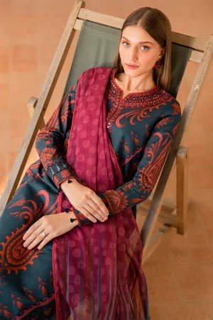 EMBROIDERED LAWN USE-9061