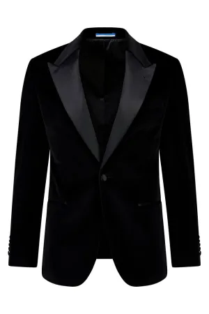 Gibson Barlow Formal Velvet Black Jacket