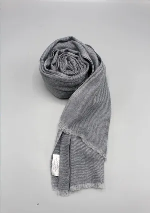 Grey Color Pure Pashmina Shawl