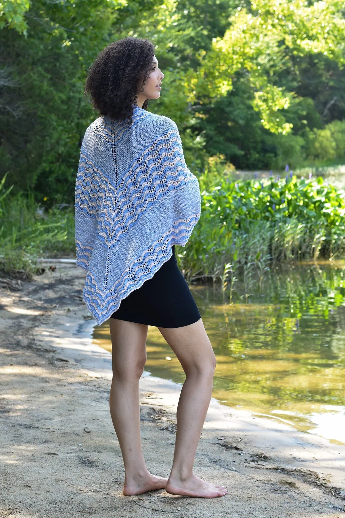 Lavender Mist Shawl