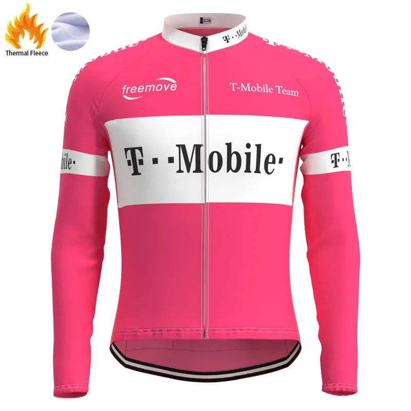 T-Mobile Fleece Retro Long Cycling Kits